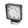 Luz de trabajo ultra brillante, 9 LED, 1500 lumen, 12-24 Vcc