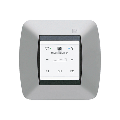 Mando Bluetooth IP | Control Táctil | Compatible Sistema Millennium | Alimentación PoE | Color Blanco |