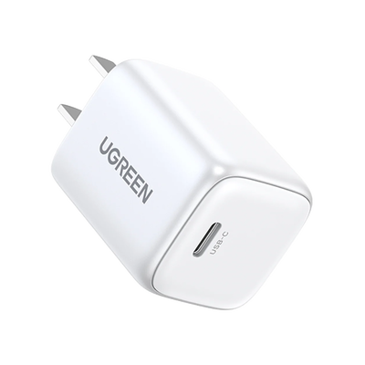 Cargador Mini de 30W serie Nexode | 1 USB-C de Carga Rápida | Tecnología GaN II | Power Delivery 3.0 | Quick Charge 4.0 | Carga Inteligente | Múltiple Protección | Mayor Eficiencia Energética | Color Blanco.