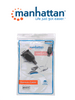 MANHATTAN 205153 Convertidor Serial a USB Conecta un dipositivo Serial/RS232/COM/DB9 a un puerto USB, Chip Prolific PL-2303RA, 45 Cm 18 in. / Empaque tipo bolsa Sobre Pedido