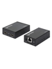 MANHATTAN 207461 Kit extensor de HDMI sobre Ethernet Extensor de señal HDMI 1080p hasta a 50 m / 164 ft., Cable Cat6, Soporta IR Sobre Pedido