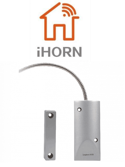 IHORN HO03I - Sensor Magnetico de Cortina Metalico /NC compatible con paneles IHORN / RISCO / DSC / BOSCH .