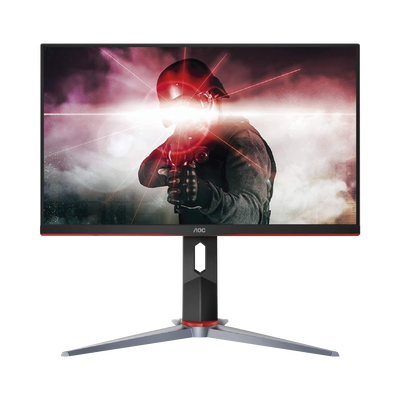 Monitor 27 GAMING Backlight-LED IPS, Resolución 1920 x 1080p 144Hz, con Entradas de Video VGA / HDMI / DISPLAYPORT . Bisel Ultra Delgado. Compatible con VESA