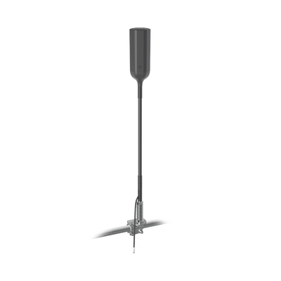 Antena Omnidireccional para Amplificador o Modem 4G/3G | Con montaje para espejo de Tractocamión | Rangos de frecuencia 700-900 MHz, 1710-2270 MHz | Ganancia Máxima 4.3 dBi.