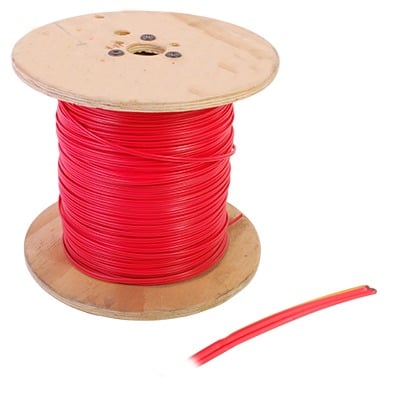 Carrete de Alambre de 305 Metros / 2 x 16 AWG / Tipo FPLR-CL3R / Para Aplicaciones en Sistemas de Detección de Incendio y Sistemas de Voceo