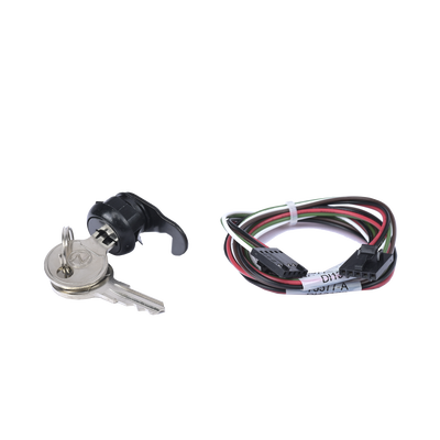 Kit de Cable y Chapa para Puerta de Enlace HON-CGW-MBB, Incluye Cable NUP de 30 Pulgadas, Chapa y Juego de Llaves