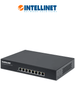 INTELLINET 560641 -Switch Gigabit PoE+ de 8 puertos, IEEE 802.3at/af, 140W, Endspan, para escritorio y montaje en rack de 19 I&MBFIN MCI2Q125