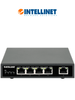 INTELLINET 561839 - Switch PoE+ de 5 puertos Gigabit, 4 puertos PoE IEEE 802.3at/af PoE+/PoE, con 62W de presupuesto de energía, para escritorio I&MBFIN