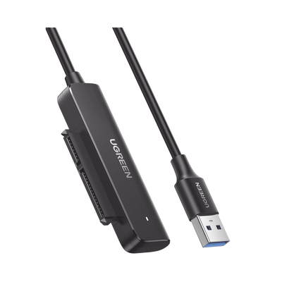 Cable Adaptador SATA a USB 3.0 | SATA 3.0/2.0 | Soporta HDD y SSD de 2.5 | Soporta S.M.A.R.T, TRIM, UASP | No Requiere Adaptador de Corriente | Cable 50 cm.