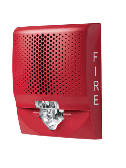 KIDDE F_EG4SVRF - Altavoz con Strobo Montaje en Muro / Rojo / FIRE