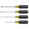 Juego de desarmadores miniatura de punta ranurada y Phillips de 4 piezas