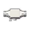 Protector contra descargas eléctricas. Cubre los rangos de frecuencia de los amplificadores de Señal Celular. 50 Ohm. Conectores N.