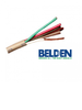 BELDEN 5302UE008U1000 - Cable para seguridad y alarma / 4 conductores / Calibre18 / No blindado/ Gris / 305 metros