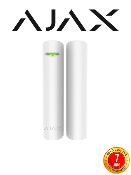 AJAX DoorProtectW - Detector magnético de apertura inalámbrico. Color Blanco 26762.03.WH3 VIVESEGURO