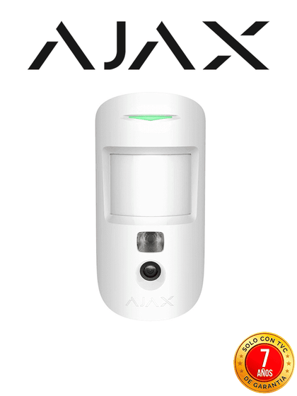 AJAX MotionCam W - Detector de movimiento con Verificación fotográfica. Color Blanco 27383.23.WH3 VIVESEGURO