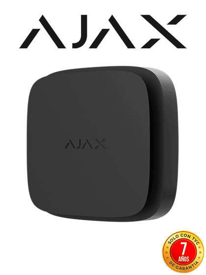 AJAX FireProtect 2 RB Heat/Smoke/CO N- Detector inalámbrico de incendio con sensores de Calor, Humo y Monóxido de Carbono CO. Color Negro FPRB MCI2Q125