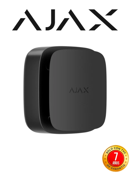 AJAX FireProtect 2 RB Heat/Smoke N- Detector inalámbrico de incendio con sensores de Calor y Humo. Color Negro. VIVESEGURO