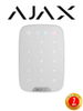 AJAX KeypadW - Teclado táctil inalámbrico con soporte de pared. Color Blanco