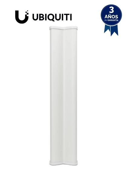 UBIQUITI AM-2G15-120 - Antena sectorial Airmax 2.4GHz de exterior con 15 dBi y apertura de 120 grados. Compatible con ROCKETM2.