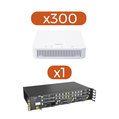 Kit 300 ONT´s AN5506-01AG + 1 OLT AN5516-04-AC