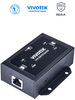 VIVOTEK AP-GXC-0100 - Extensor PoE de 1 puerto Gigabit Ethernet para interior, con hasta 68W, conexión escalada de hasta 300m con 2 unidades, compatible con NDAA