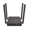 Router Inalámbrico doble banda AC, 2.4 GHz y 5 GHz Hasta 1200 Mbps, 4 antenas externas omnidireccional, 4 Puertos LAN 10/100 Mbps, 1 Puerto WAN 10/100 Mbps, Versión 6