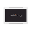 Panel táctil de programación Velocity de 8″ / Iluminación LED en bisel para programación de salas y control AV / Color blanco