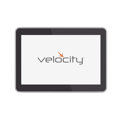 Panel táctil Velocity de 10″ / Versátil / Iluminación del bisel / Montaje flexible