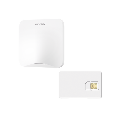 (AX HOME) KIT de Alarma AX HOME / Incluye: 1 Hub con batería de respaldo / 1 año de Servicio de Datos 600MB / Wi-Fi / 3G/4G / Compatible con Hik-Connect P2P