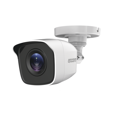 Bala TURBOHD 5 Megapíxel / Lente 2.8mm (85° de Visión) / Exterior IP66 / IR EXIR 20 mts / TVI-AHD-CVI-CVBS / Metal