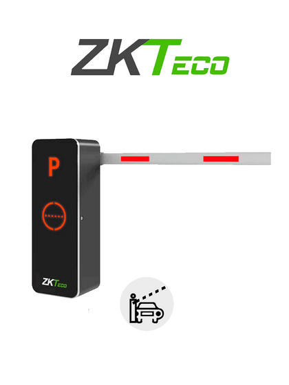 ZKTECO BGM1030L - Barrera Vehicular / Brazo Recto Dirección Ajustable / 3 Metros / Gabinete con Luz LED / Indicador de Estado / 1.5 s de apertura / Incluye 2 controles / Módulo Wi-Fi para conectarse con la App ZK Barrier gratuita y aperturar o cerrar ZKd