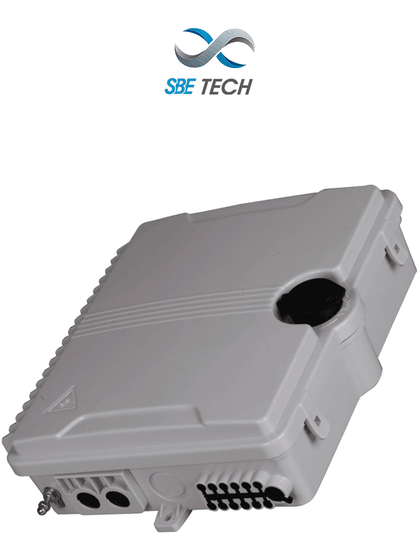 SBETECH SBE-CDEXTFTTX2X12NL - Caja de distribución para FTTX para exterior 2 x 12 IP65