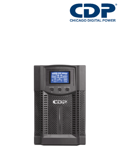 CDP UPO11-1 - UPS / 1000VA / 900W / torre / 4 Terminales de salida / Pantalla LCD / Baterias 12V a 9AH X 2 / Voltaje de entrada 120VCA CDPDL