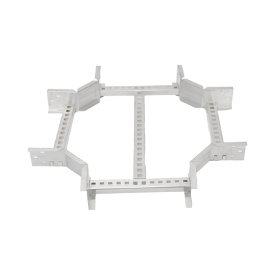 Derivación X Horizontal de Aluminio Perfil Z / Peralte 3 1/4 / Ancho 9/ Radio 8 / Incluye Tornillería (CHXHEZ314R8X9AK)