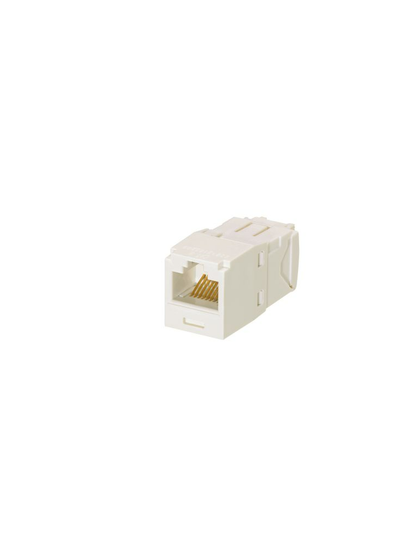 PANDUIT CJ688TGIW -Jack modular TG Mini-Com / UTP RJ45 / Categoría 6 / 8 Posiciones / 22-26 AWG / Blanco / MCI1Q125