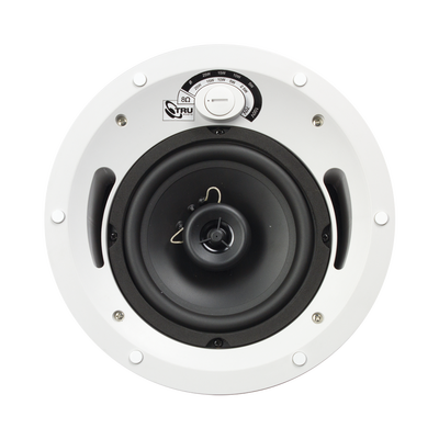 Altavoz comercial de 2 vías | 70V /100V | 8 Ohms | montaje en techo | woofer de 6.5 in | 60 Watts |