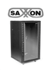 SAXXON CNEGNL22URP600NL Gabinete de piso de 22UR / Ancho 600 mm, Profundidad 600 mm / puerta de cristal