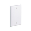 Placa de Pared Ciega Universal, Material ABS, Color Blanco Mate