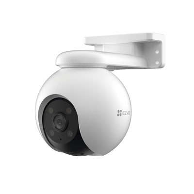 Cámara PT WiFi / 3 Megapixel (2K) / Detección humana / Sirena / Luz Parpadeante / audio de Dos Vías / Colores en Oscuridad / Autoseguimiento / Micro SD / Preset / Exterior