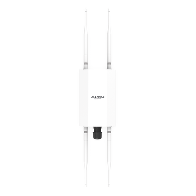 Punto de Acceso Súper WiFi 6 y PTMP para Exterior, Hasta 250 m de Cobertura, Doble Banda Simultanea, 574 Mbps en 2.4 GHz y 1.2 Gbps en 5GHz, 256 Usuarios Concurrentes por Banda, Administración en Nube Gratis con INSIGHTS