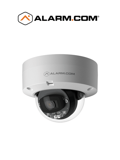 ALARM.COM ADCV827P- Camara Domo Exterior + Poe Pro Compatible Con Aplicación De Alarm.Com Alarm.com