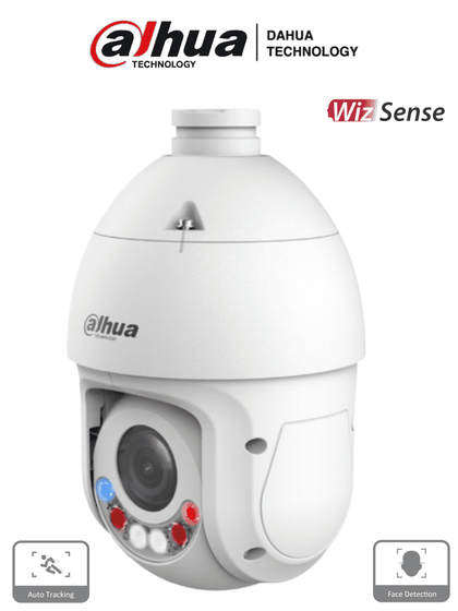 DAHUA SD4E425GB-HNR-A-PV1 - Cámara IP PTZ de 4 MP con WizSense, TiOC, FullColor, zoom 25x, Quick Pick, AutoTracking, SMD 4.0, IR 100 m, luz visible 50 m, E/S de alarma y audio, IP66 y PoE. Tecnología avanzada para tu seguridad HL FULLC MCI2Q125 IMD