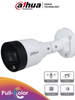 DAHUA IPC-HFW1439S1-A-LED-S4 -Camara IP Bullet de 4 Megapixeles/ Full Color/ Lente de 2.8mm/ 95 Grados de Apertura/ Microfono Integrado/ 15 Metros de Iluminación con Luz Visible/ H.265+/ WDR de 120 dB/ FULLC