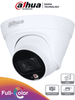 DAHUA IPC-HDW1239T1-A-LED-S5 - Camara IP Domo Full Color 2 Megapixeles/ Lente de 2.8mm/ 110 Grados de Apertura/ Microfono Integrado/ Luz Blanca de 15 Mts/ H.265/ IP67/ PoE/ DWDR/