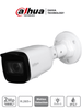 DAHUA IPC-HFW1230T1N-ZS - Camara IP Bullet de 2 Megapixeles/ Lente Motorizado de 2.8 a 12mm/ H.265+/ IR de 50 Mts/ IP67/ PoE/ Ranura para MicroSD/ DWDR/ 3D DR/ HLC/ BLC/ LDIC10