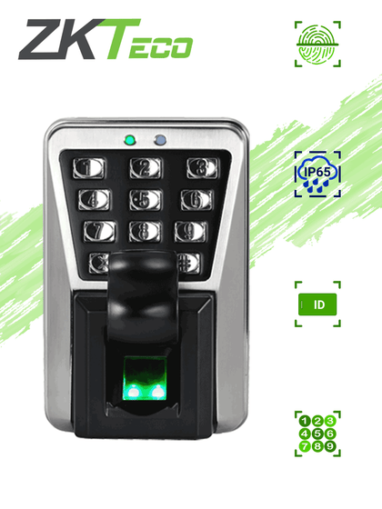 ZKTECO MA500 - Control de Acceso Profesional / 3,000 Huellas / 30,000 Tarjetas RFID / Conexión TCPIP / IP65 MAI4 CA1