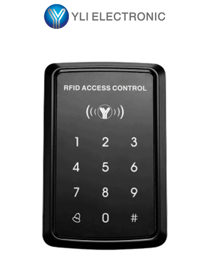 YLI YK968 Control de Acceso Touch para 1000 Usuarios con Tarjetas ID 125 kHz o Password IP65 para Interior y Exterior Entrada Wiegand