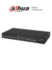 DAHUA AS4300-48GT4GF - Switch Gigabit de 48 Puertos Administrable/ Capa 2/ 10/100/1000 Base-T/ 4 x SFP 1Gbps/ Carcasa Metalica/ Switching 104G/ Tasa de Reenvio de Paquetes 77.4 Mbps/