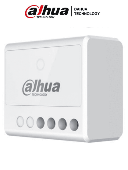 DAHUA DHI-ARM7012-W2 - Interruptor Inalámbrico/ 1 Salida de Relevador NO/NC de 100–240 VAC Max 13 A/ Entrada de 100-240 Vca 50/60 Hz/ Comunicación Estable/ Detector de Interferencias/ Indicador de Estatus/ alarmasdahua