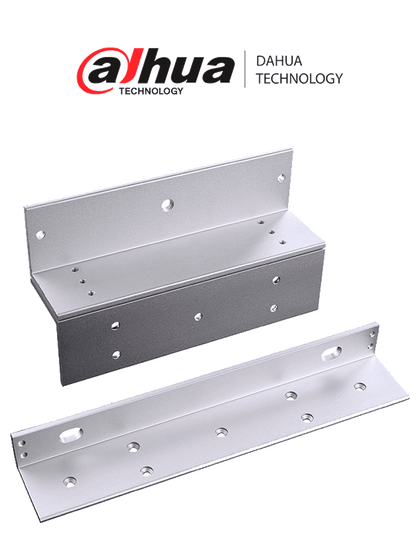 Dahua DHI-ASF280ZL Bracket Z L/ Soporte para Electroimán de 280 kg/ Aluminio